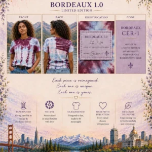 Limited Edition Bordeaux Tee-CER-001